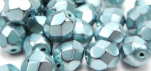 Feuerpolierte - 6mm, Heavy Metal Comet (50 St.)