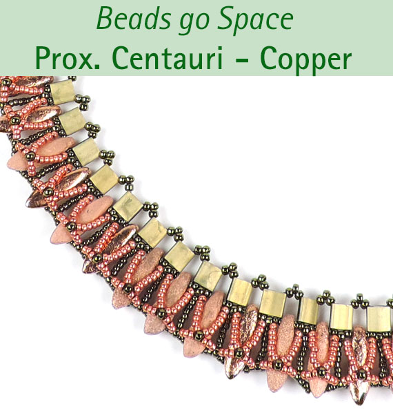 Kit - Beads go Space "Proxima Centauri - Kette Copper"