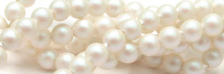 5810, 3mm, Pearlescent White (#969) (50 St.)