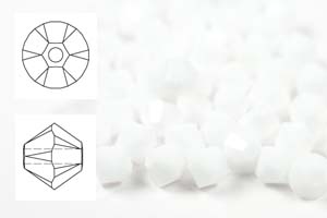 5328, 4mm, Chalkwhite (50 St.)