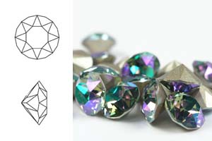 Chaton 1088, SS39 (8mm), Crystal Paradise Shine