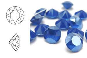 Chaton 1088, SS39 (8mm), Crystal Royal Blue
