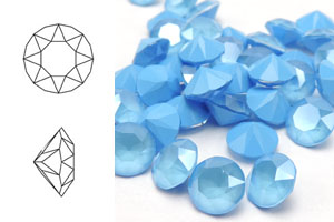 Chaton 1088, SS39 (8mm), Crystal Summer Blue