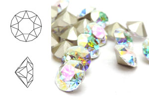 Chaton 1088, SS39 (8mm), Crystal Transmission