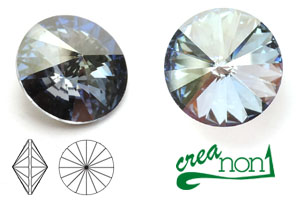 Rivoli 1122, 18mm, Crystal Blue Shade