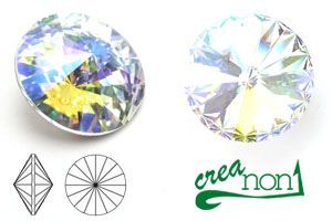 Rivoli 1122, 14mm, Crystal Glacier Blue