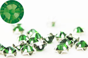 53102, 4mm Roses Montées (30St.), Fern Green (291)